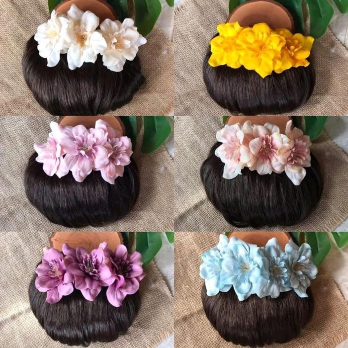 Sanggul Sirkam Sakura / Sanggul Modern / Sanggul Bali / Aksesoris Bunga / Jepit Rambut