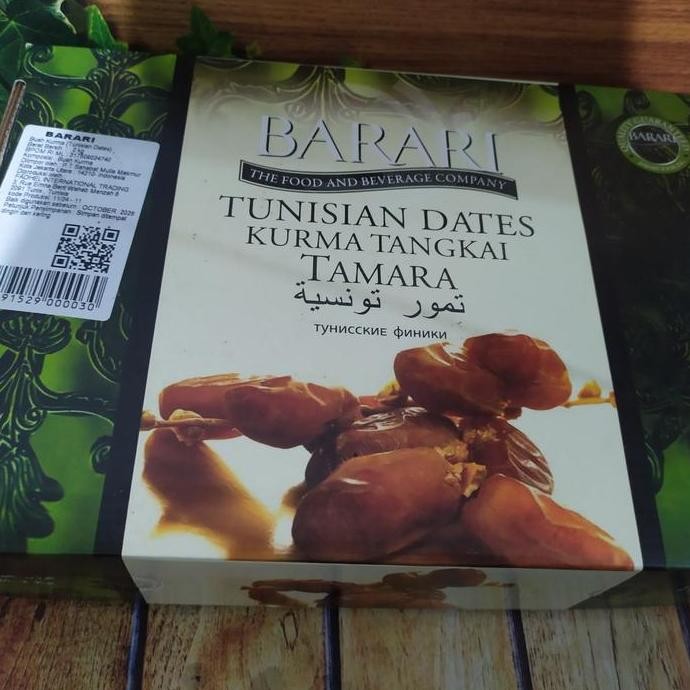 

Kurma Tunisia Tangkai Barari Kemasan 2Kg