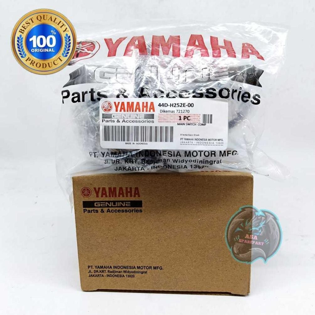 Prermium Kunci Kontak 44D Asli Orginal Motor Yamaha Xeon Rc , Xeon Karbu , Xeon Gt 125  Konci Stop K