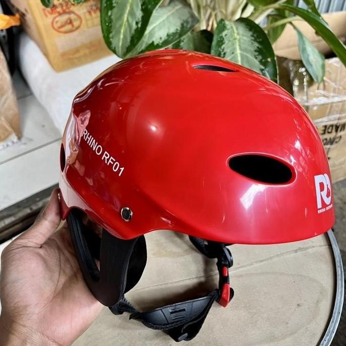 TERMURAH - helm safety rafting arung jeram outbound skateboard kualitas terbaik