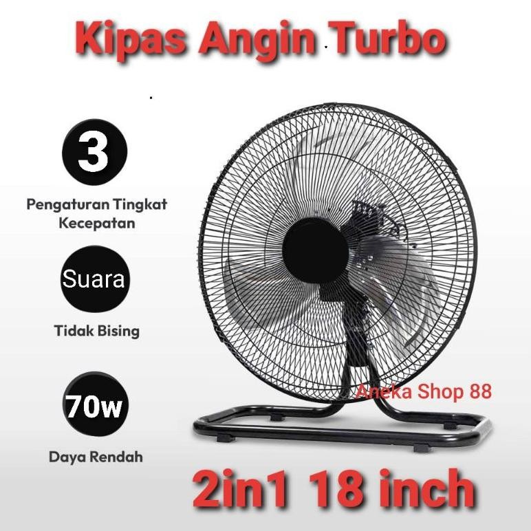Terlaris Kipas Angin Meja / Dinding 18 Inch