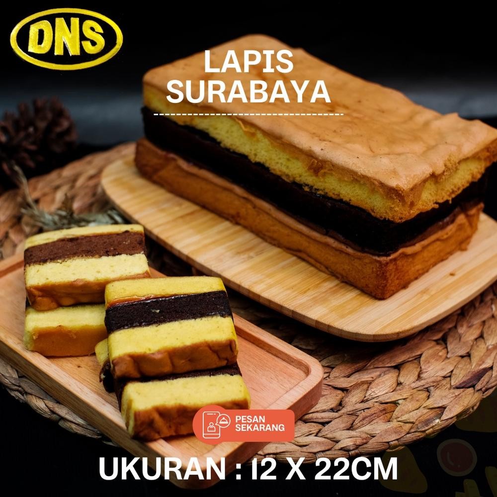 

Promoo!! Kue Lapis Surabaya 12x22cm / Homemade Kue Lapis Khas Surabaya