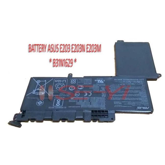 Battery Asus E203 E203N E203M E203Ma E203Nah E203Mah Series B31N1629