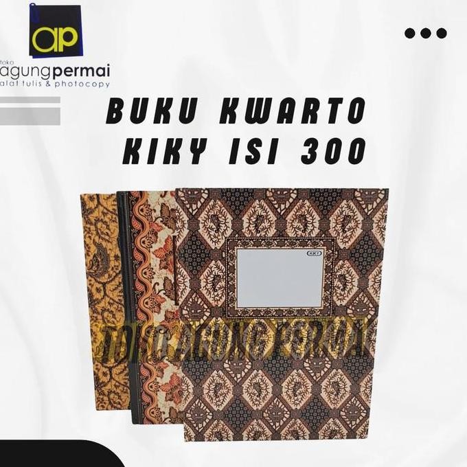 

Buku Kwarto Kiky Isi 300