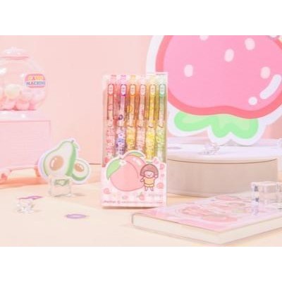 

Sp Pen Gel Karakter Buah-Buahan / Pen Gel Gambar Buah / Bolpoin Gel Isi Ulang / Pen Gel Isi Ulang Karakter Buah / Pulpen Gel Joytop / Joytop, Bingbingle Metal Clip Gel Pen-3437-1