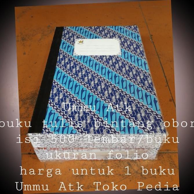 

Buku Besar Ukuran Folio Isi 500 Lembar.
