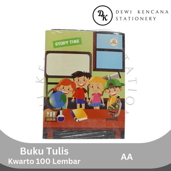

Buku Tulis Kwarto 100 Lembar Aa 1 Pak Isi 5 Buku