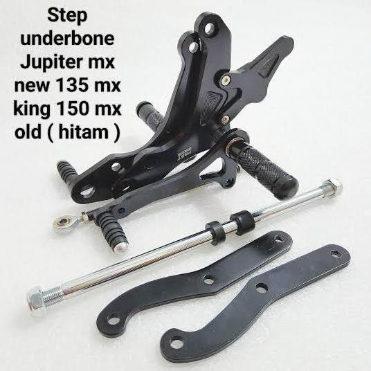 '' Footstep Underbone / Step Underbone Full CNC PnP Jupiter Mx Old / Mx New 135 / Mx King 150 ''