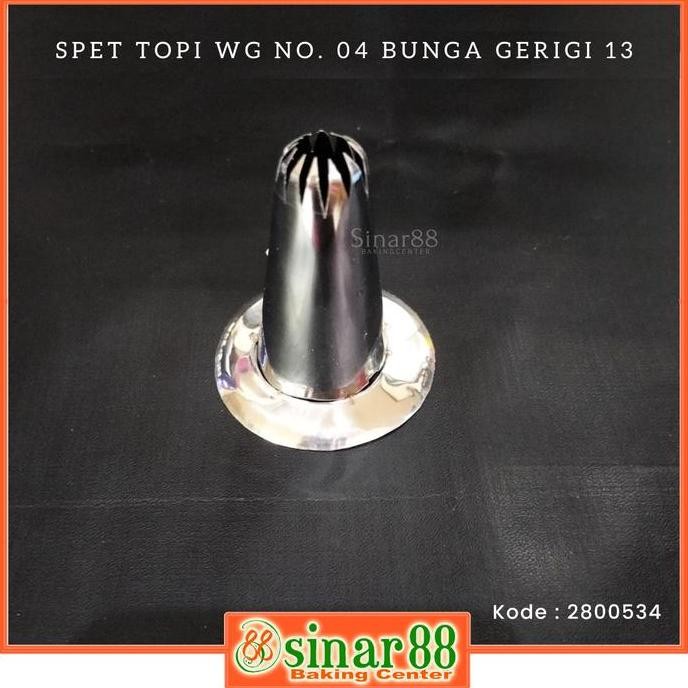

Silahkan Order] SPET TOPI WG NO. 04 BUNGA GERIGI 13