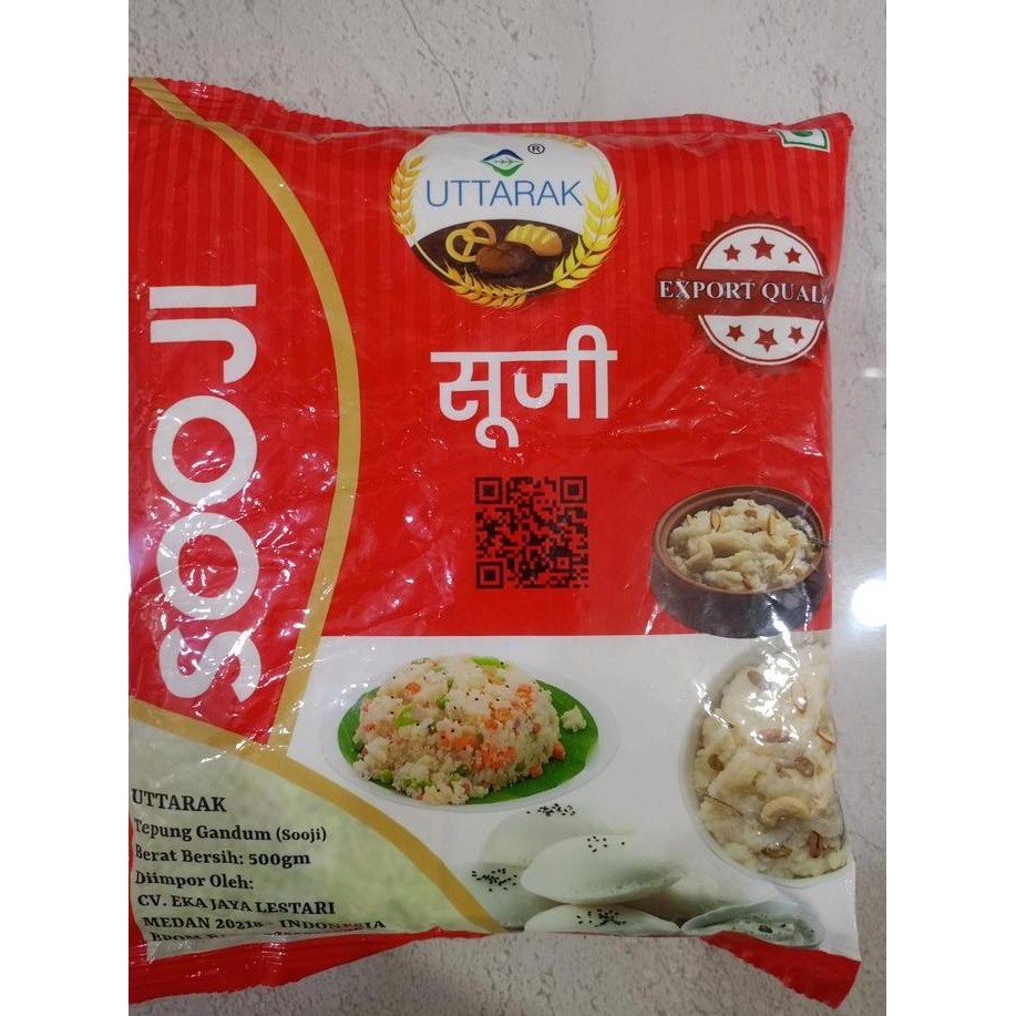 

] UTTARAK SOOJI SEMOLINA 500 GM