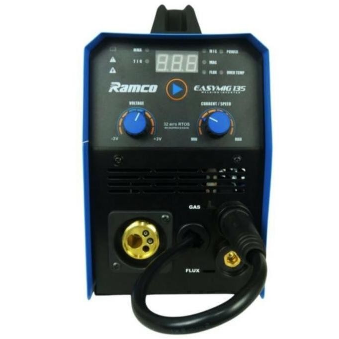 RAMCO Mesin Las Inverter MIG Multifungsi - EASYMIG 135 asli