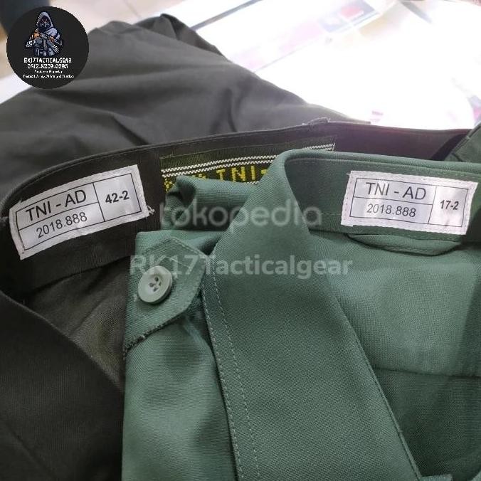 BAJU PDH TNI AD SRITEX 888 - SERAGAM SETELAN PDH PEMBAGIAN TNI AD