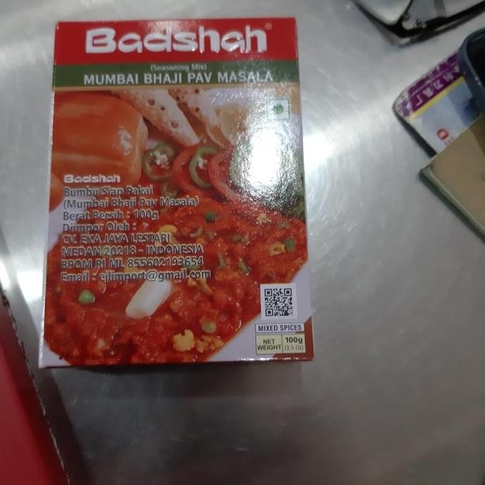 

yang dicari] badshah pac bhaji masala 100gm
