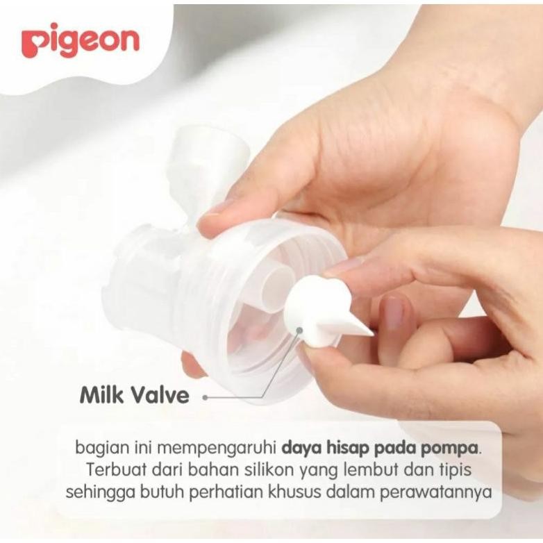Sparepart Valve Pigeon Katup Susu Pompa Asi Pigeon Original Karet Pumping Pompa Asi Pigeon