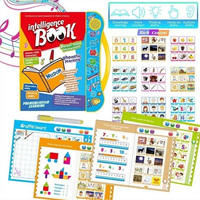 Suara Anak-Anak Belajar Buku Mainan Anak-Anak Pintar Belajar