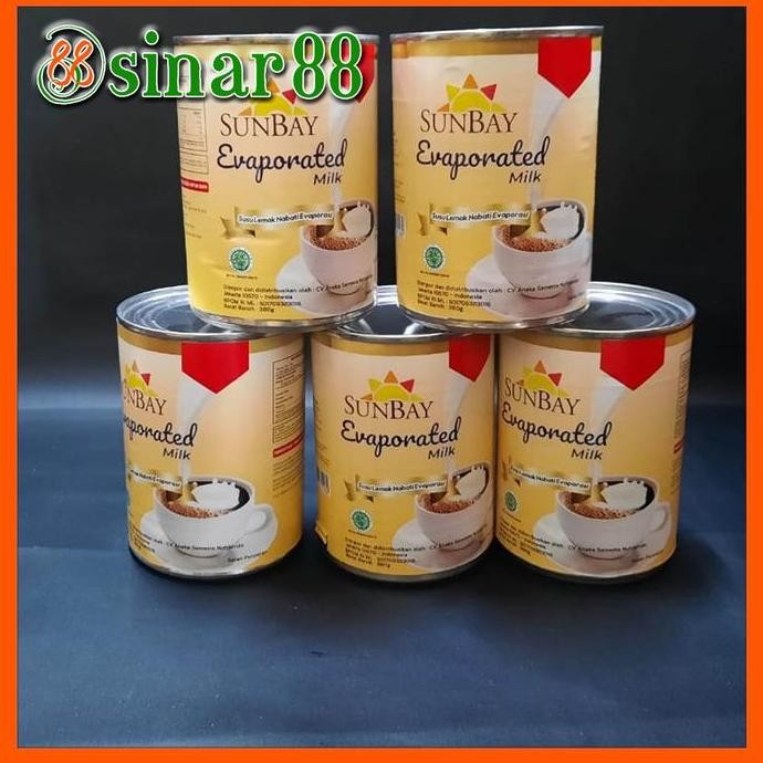 

\"\"\"\] Sunbay Evaporated Milk (Susu Evaporasi) 380gr