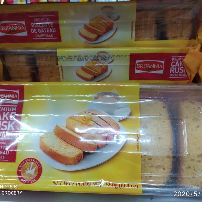 

#@#@#@#@] BRITANIA PREMIUM CAKE RUSK 550gram