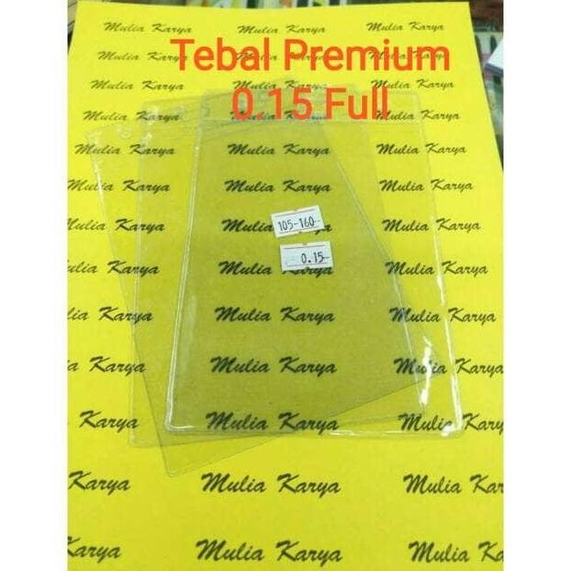 

Plastik Name Tag Ukuran 10.5X16 Cm Tebal Mika 0.15Mm Premium Original