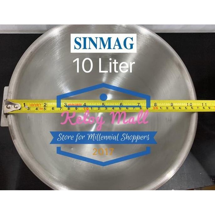 Mixer Sinmag 10 Liter Bowl Mangkuk Aksesoris Terlaris