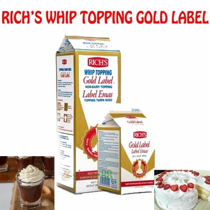 

Termantab] Rich's Gold Label Whipped Cream 907 ml