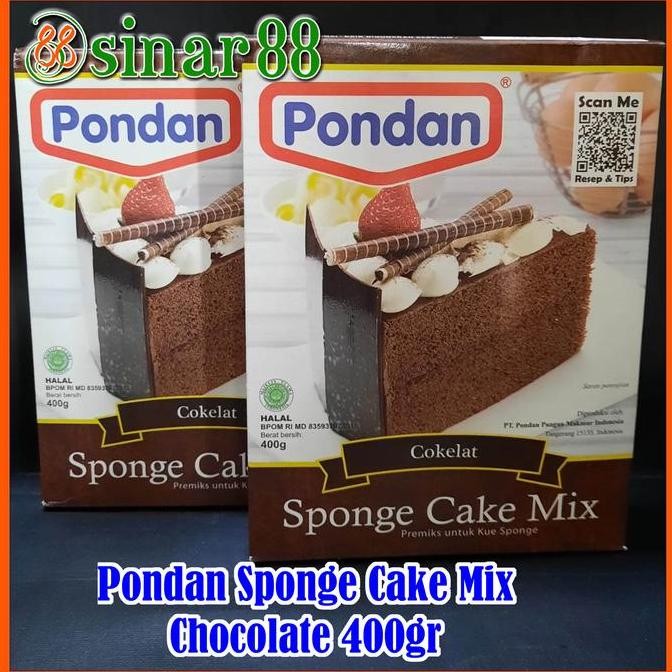

Silahkan Order] Pondan Sponge Chocolate 400gr