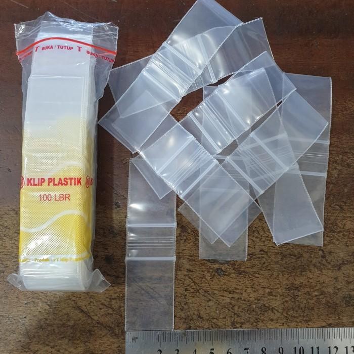 plastik klip Ukuran 2x4.5 / Klip 2x4.5 / Klip Kecil / plastik zipper / Klip Plastik 2x4.5 TEBAL /