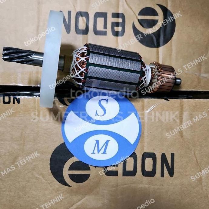 Diskon (1) ANGKER MESIN BOBOK BETON ED6-1780 ARMATURE EDON ED1780 ROTOR ED1780 sumbermte Juara