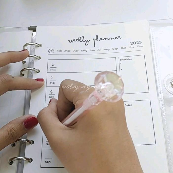 

SWG Buku planner aesthetic by nislog organizer agenda 2025 pinterest