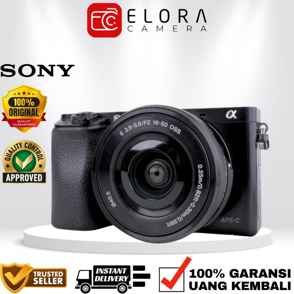 Terlaris Sony Alpha A6000 Kit 16-50Mm / Kamera Mirrorless Sony A6000 Body Only / Sony A 6000 Kit Bo