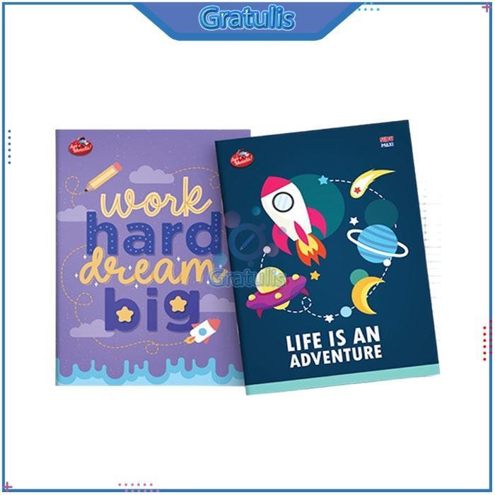 

SWG BUKU TULIS SEKOLAH BESAR SIDU 42 LEMBAR [1 PACK] / ATK BUKU CATATAN SEKOLAH PANJANG BOXY B5 / BUKU CAMPUS KAMPUS 1 PAK