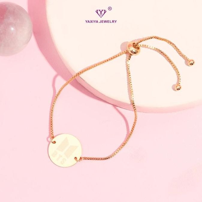 Asli Gelang Jurai Wanita Motif BTS Fashion Korea Aksesoris Trendy [Yaxiya 1000]