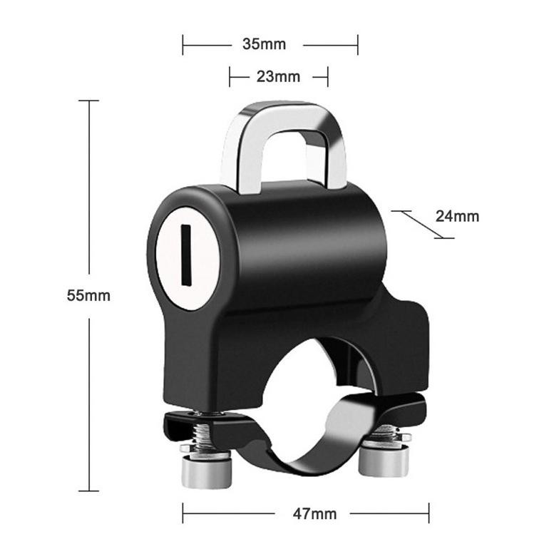 Dg-4 Promo Gembok Helm Anti Maling Kunci Helm Motor Anti Kunci Pengaman Helm Motor Helm Motor Anda D