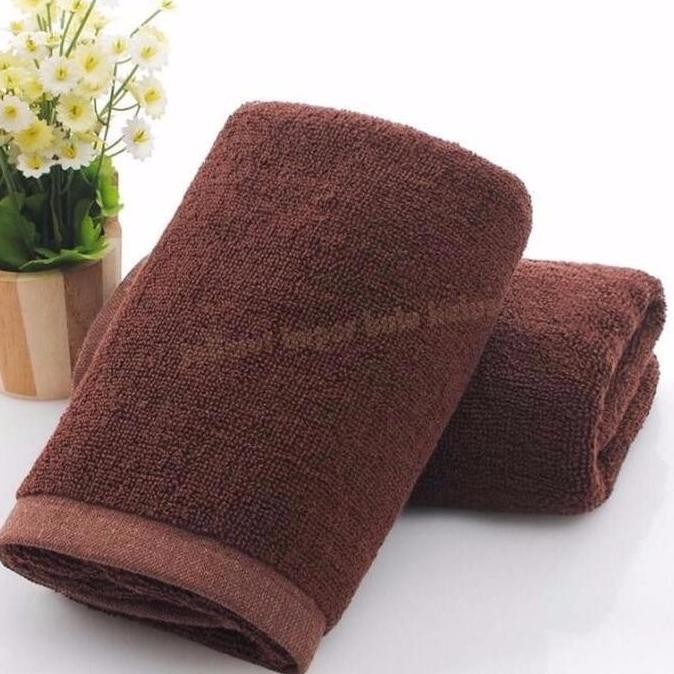 Handuk Mandi Dewasa Handuk Polos Dewasa Ukuran 70x140 cotton 100%