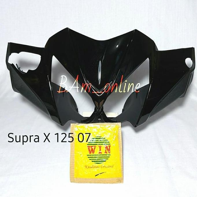 WIN BATOK LAMPU DEPAN SUPRA X 125 NEW BATMAN 2007 2008 2009 2010 FRONT HANDLE COVER BATOK KEPALA BAG