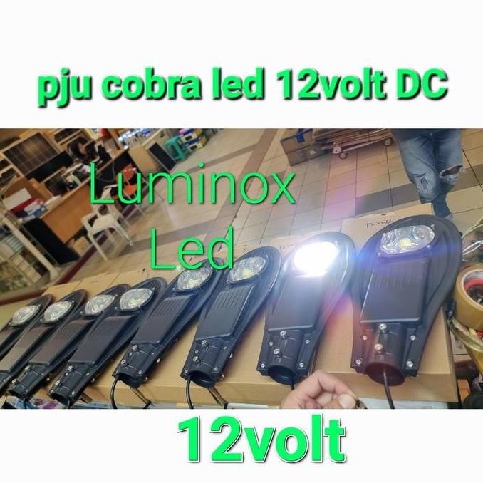 LAMPU PJU LED 50W 50WATT DC 12V 12VOLT/ LAMPU JALAN 12V 50W 50WATT DC ORIGINAL DAN TERPERCAYA