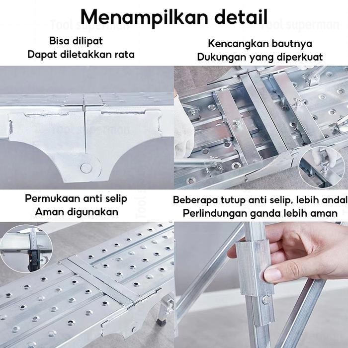 Reaim Alat Cat Scaffolding Stegierbangku Kuda Tangga Kerja Bangku Rumah Tangga Perancah Premium Pera