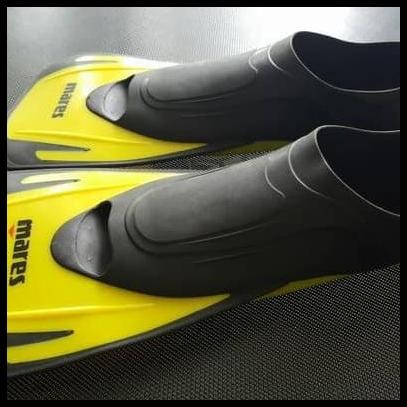 Alat Selam Sepatu Katak Fin Untuk renang Merk MARES Dapat Tas Jaring