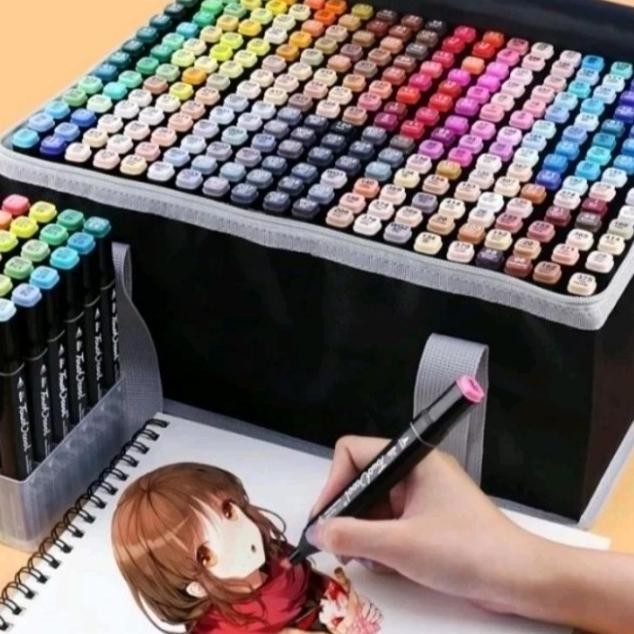 

Set Spidol Warna Dual Side Fine Art Marker Color Sketsa Dua Sisi