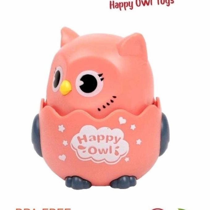 Update Mainan Burung Hantu/Mainan Bayi Happy Owl /Mainan Mesin Putar/Mainan madi50 Segera Beli