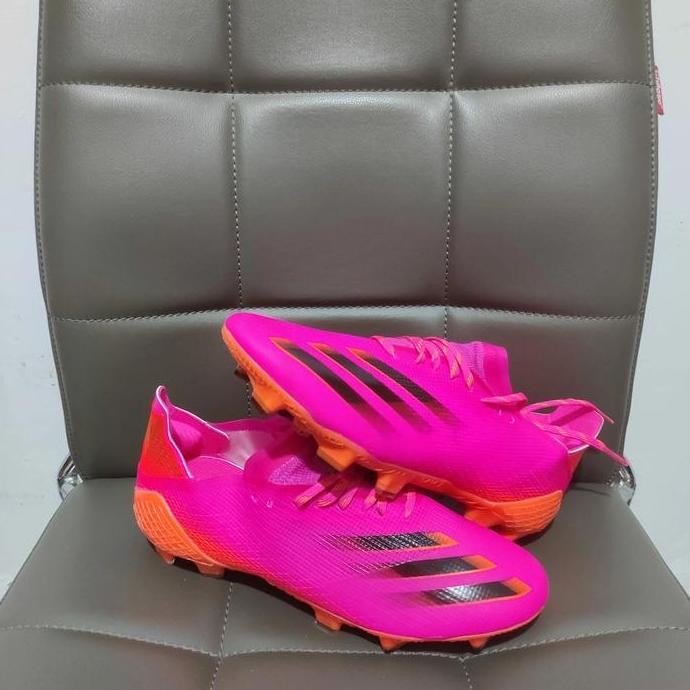 Sepatu Bola Adidas Ghosted X1 Pink Black Fg - Sepatu Soccer Adidas X Terlaris