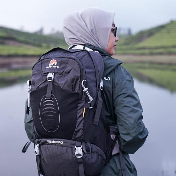 Backpack Sunature Stratos 40L Original - Tas Keril Hiking Tas Gunung