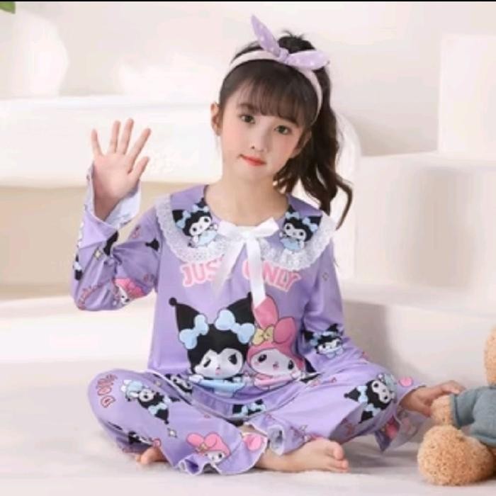 Bts Piyama Kuromi Melody Anak Baju Tidur Kuromi Melody Anak
