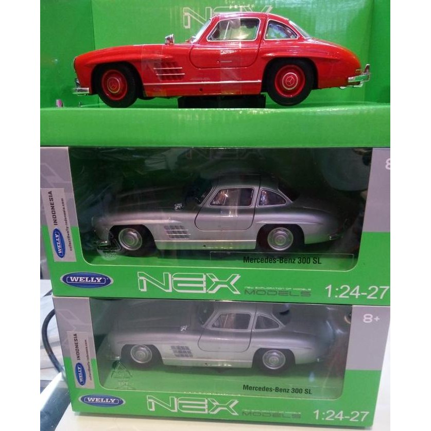 Miniatur diecast welly nex MERCEDES- BENZ 300 SL GT