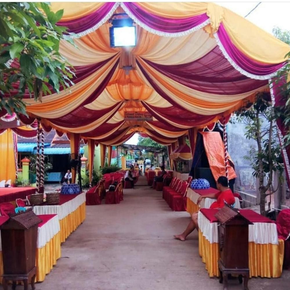 Plafon Balon atau Plafon Terob atau Plafon Tenda Model Balon atau Plafon Tenda Dekorasi Nugi