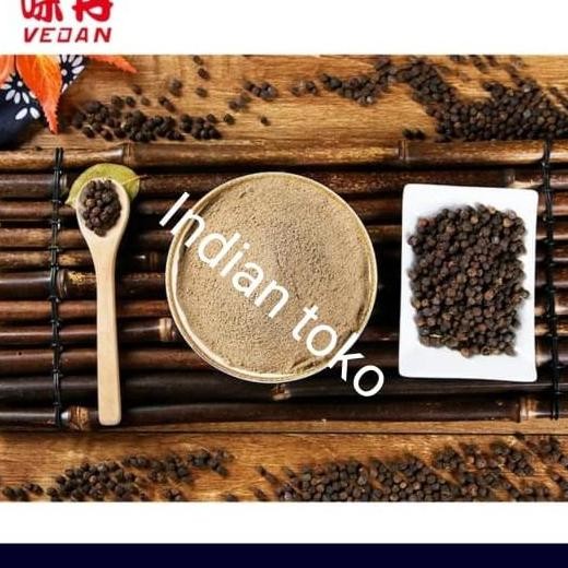 

Kualitas terbaik] Bubuk lada hitam / Black pepper powder 100 gr