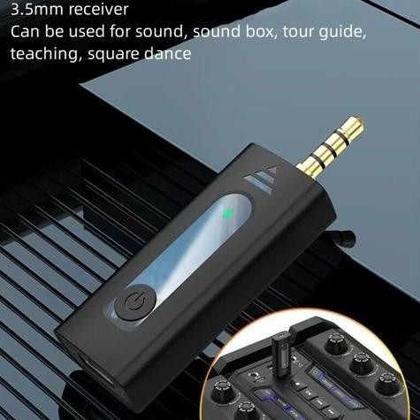 2,4G Wireless Microphone Lavalier Clip On Mic Terlaris