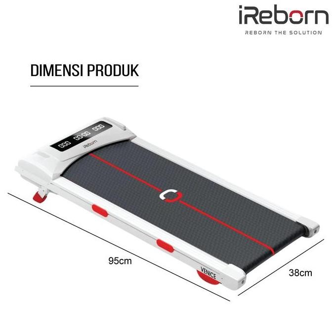 Alat Fitness Treadmill iReborn Venice M8 HS