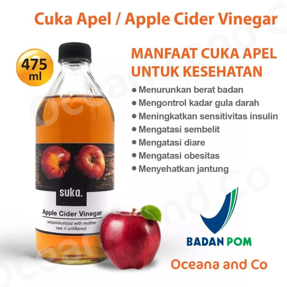 

Suka Organic Cider Vinegar 475Ml Ter