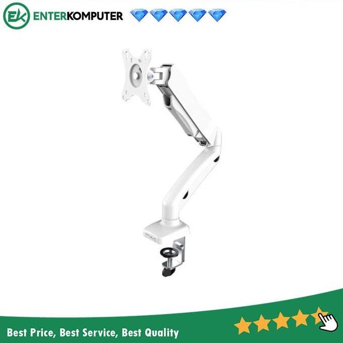 TERBARU - Oximus Bracket Hydra-ZDP1118 White 13" - 27" / Bracket Monitor