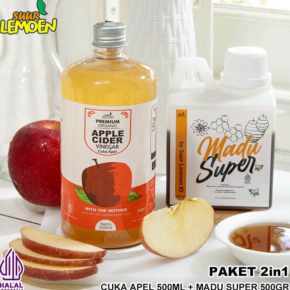 

Paket Bundling Sehat Cuka Apel Ml Dan Madu Hutan Gr By Suur Lemoen Id